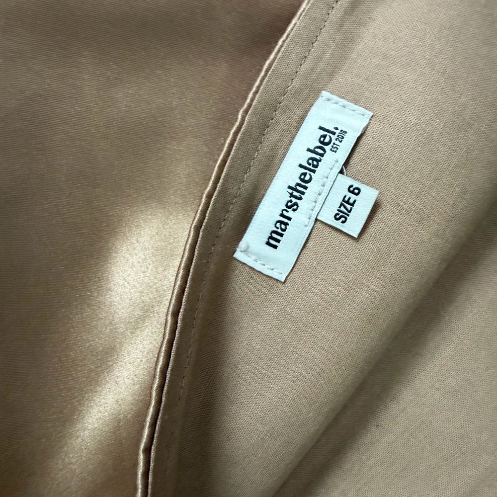 Strapless Bodycon Mini Dress in Nude - Picture 5 of 5